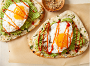 Avocado Egg Naan Toast